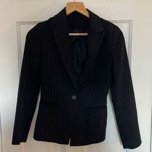 Womens pinstripe blazer